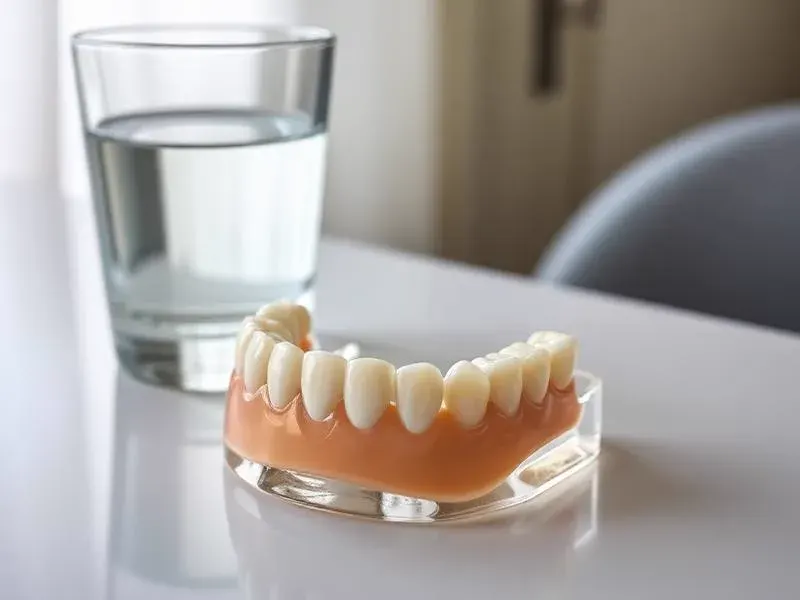Traditional removable dentures